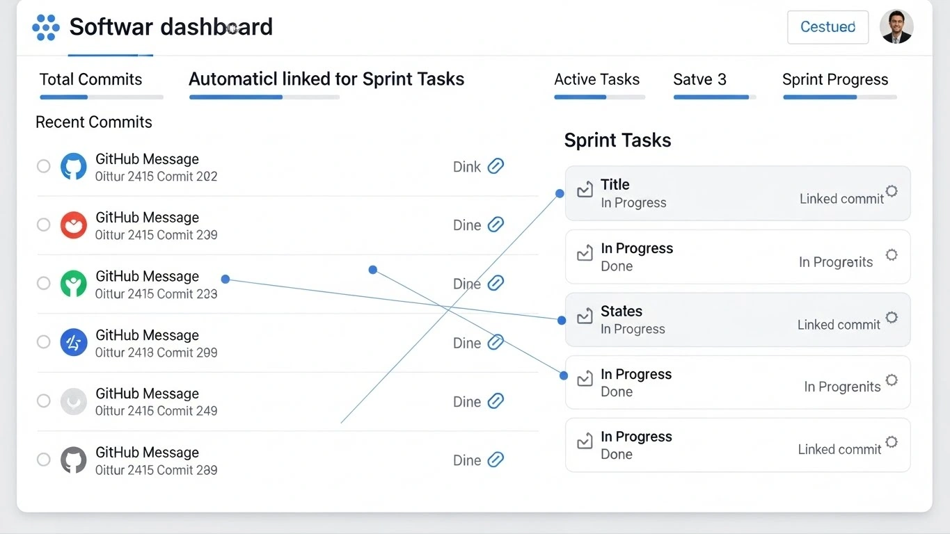 Project management dashboard