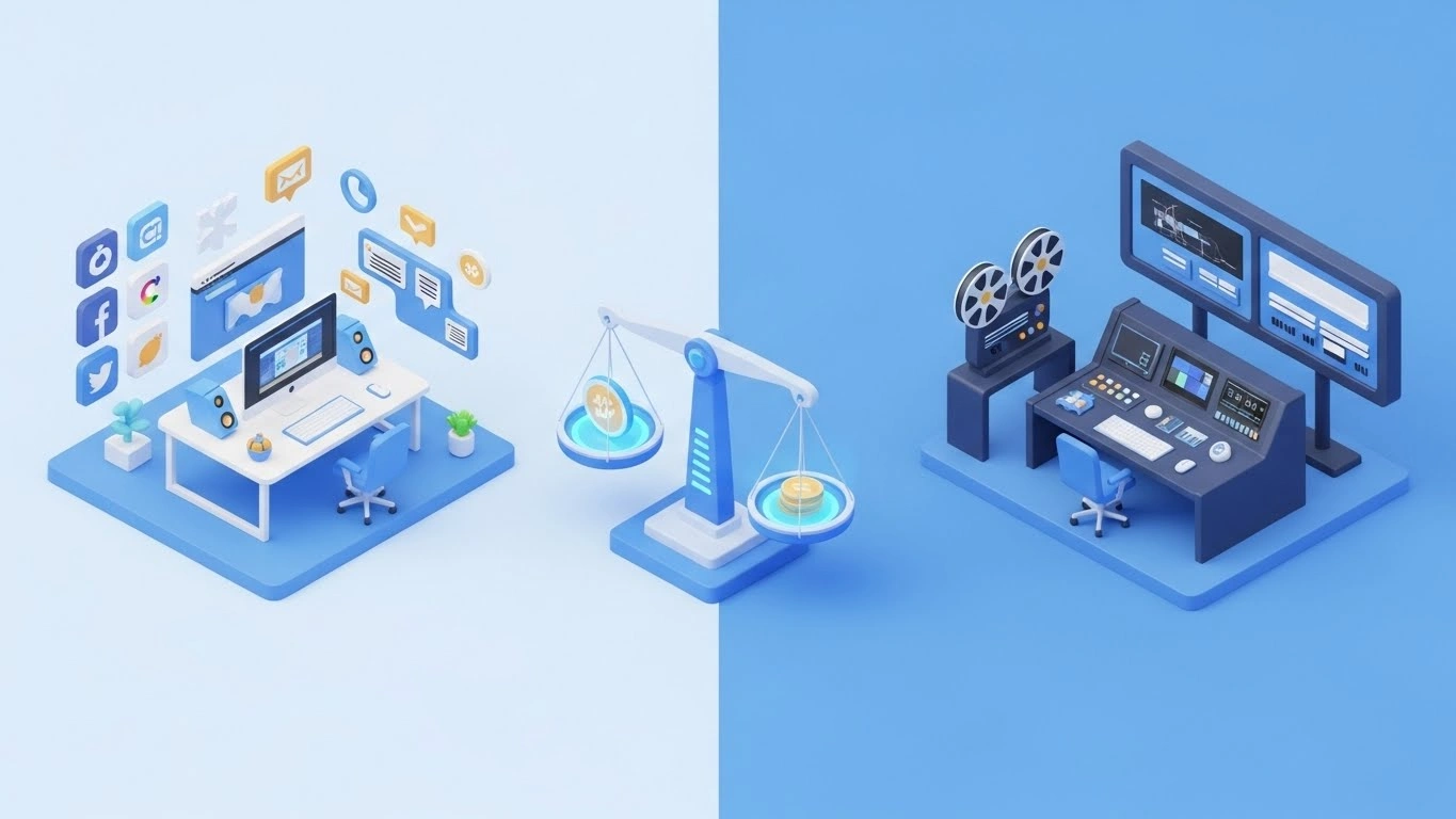 Pika Labs vs Runway 2025 pricing and credit comparison for AI video generation