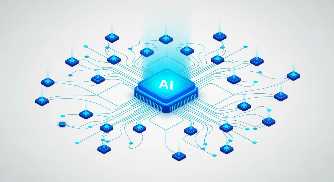 Kimi K2.5 Agent Swarm visualization showing parallel processing nodes